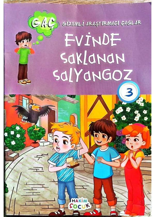 Evinde saklanan salyangoz kapağı